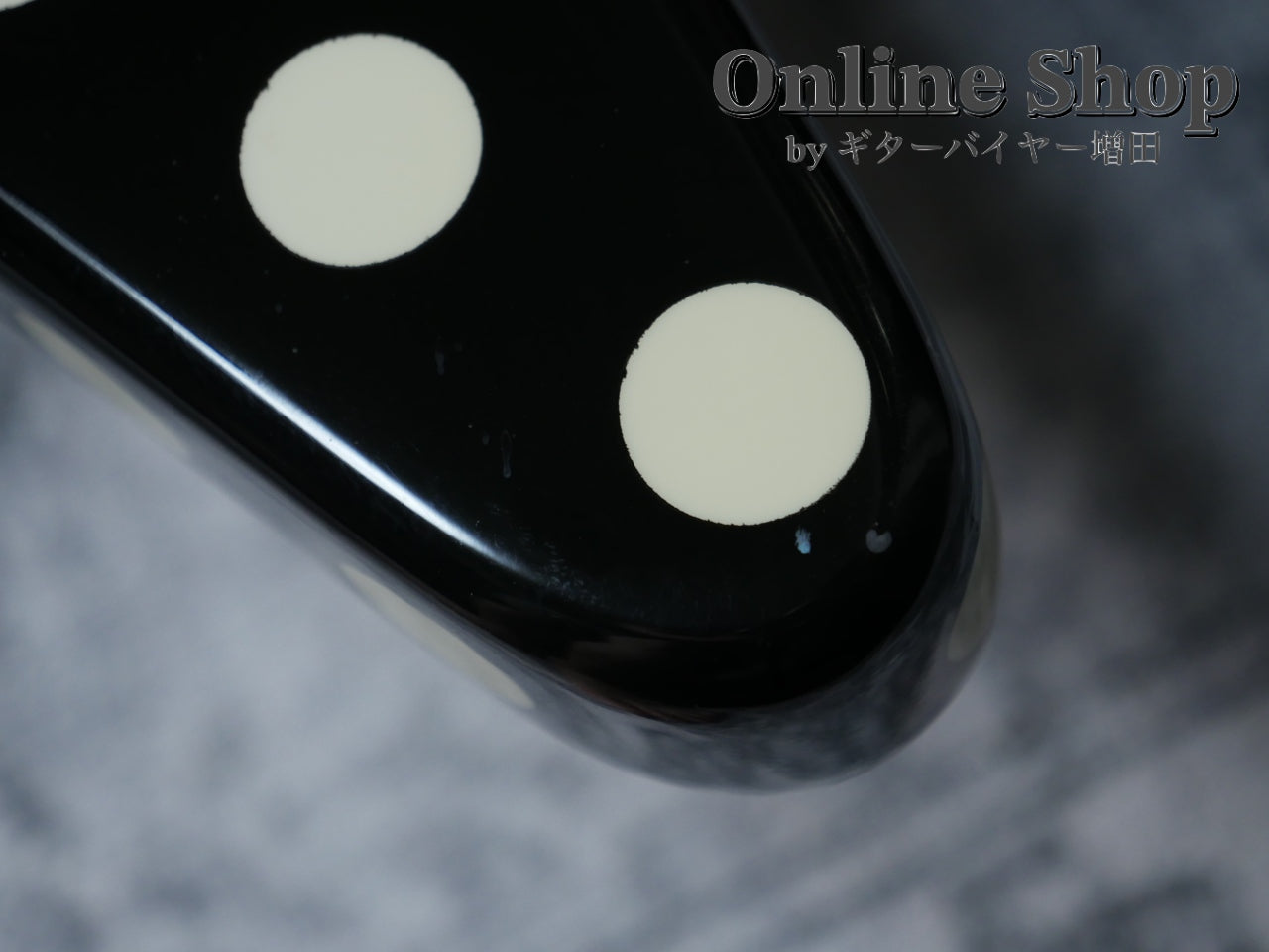 USED 1990s Fernandes FV-105RR BL-W Polka Dots