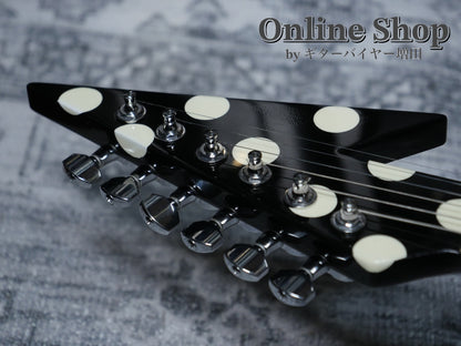 USED 1990s Fernandes FV-105RR BL-W Polka Dots