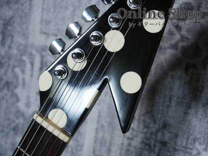 USED 1990s Fernandes FV-105RR BL-W Polka Dots