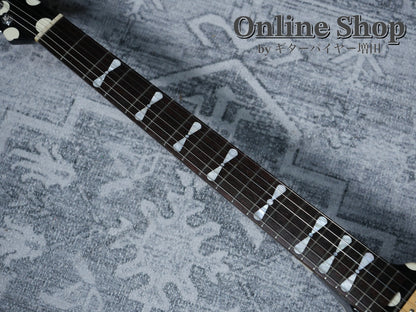 USED 1990s Fernandes FV-105RR BL-W Polka Dots
