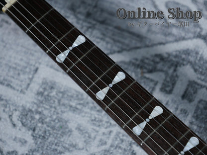 USED 1990s Fernandes FV-105RR BL-W Polka Dots