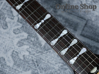 USED 1990s Fernandes FV-105RR BL-W Polka Dots