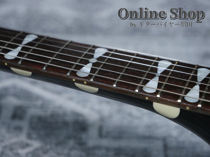 USED 1990s Fernandes FV-105RR BL-W Polka Dots