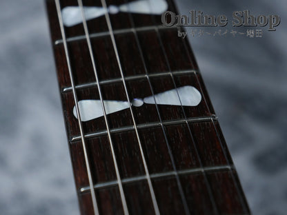 USED 1990s Fernandes FV-105RR BL-W Polka Dots