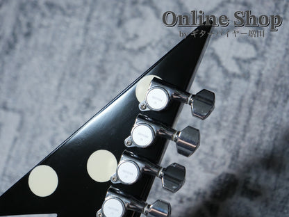 USED 1990s Fernandes FV-105RR BL-W Polka Dots