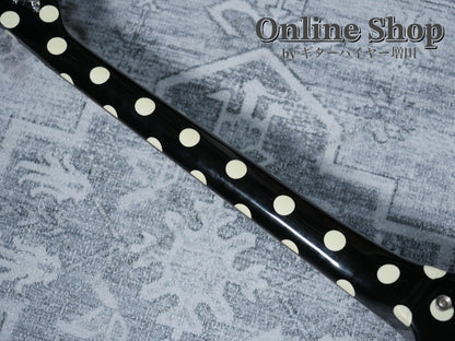 USED 1990s Fernandes FV-105RR BL-W Polka Dots