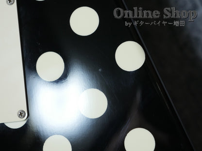 USED 1990s Fernandes FV-105RR BL-W Polka Dots