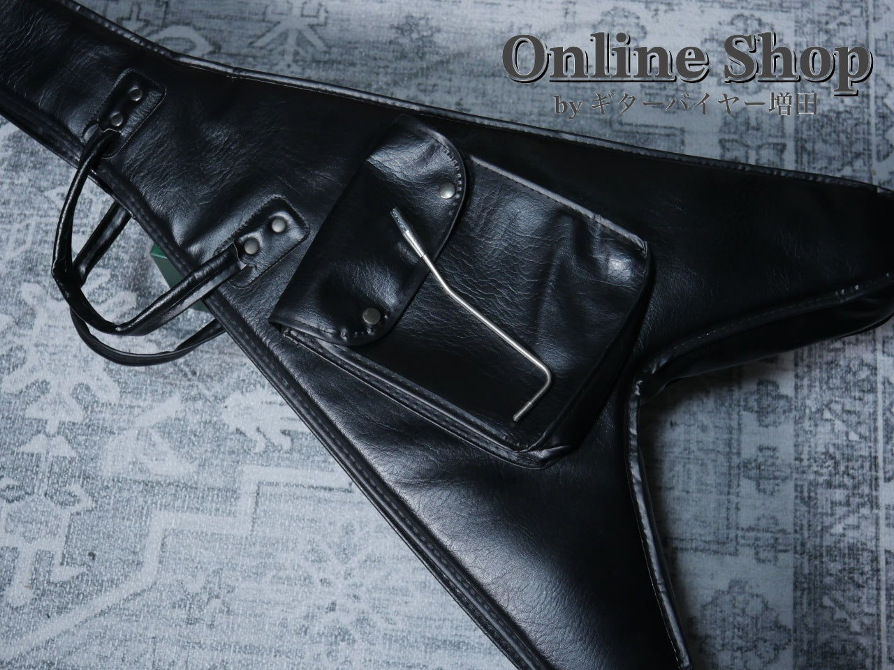 USED 1990s Fernandes FV-105RR BL-W Polka Dots