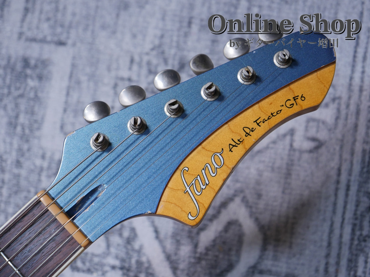 USED 2016 fano Alt De Fact GF6 Light Distress Pelham Blue