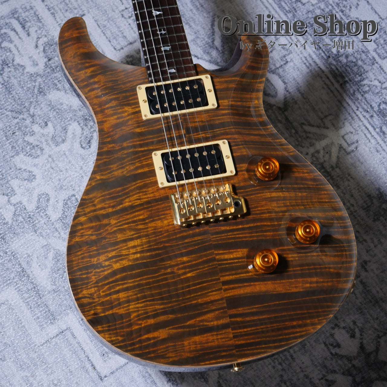 USED 2004 Paul Reed Smith "Private Stock #701" Custom 24 Tiger Eye "Brazilian Rosewood Fingerboard"