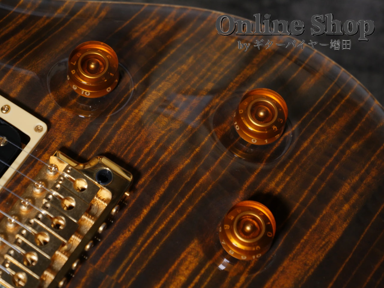 USED 2004 Paul Reed Smith "Private Stock #701" Custom 24 Tiger Eye "Brazilian Rosewood Fingerboard"