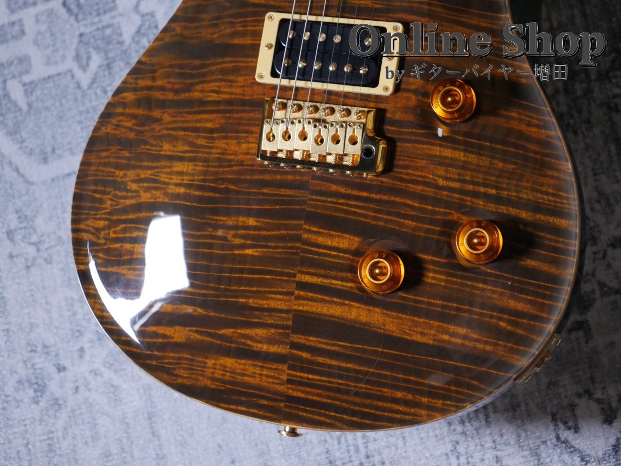USED 2004 Paul Reed Smith "Private Stock #701" Custom 24 Tiger Eye "Brazilian Rosewood Fingerboard"