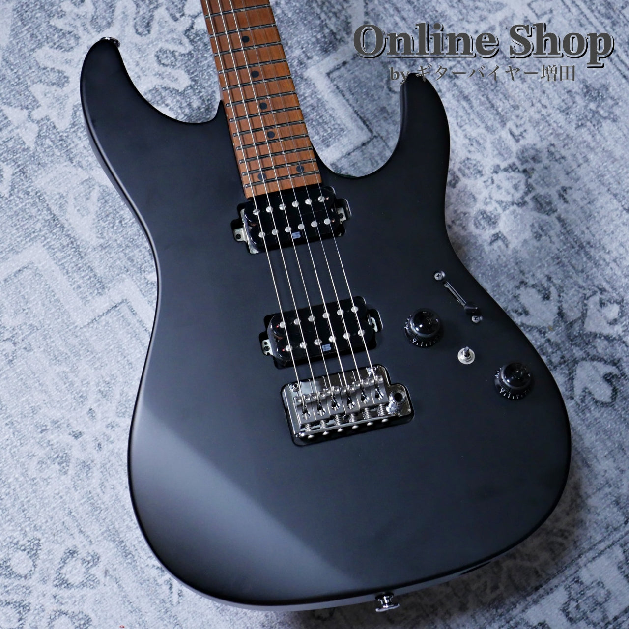 USED 2020 Ibanez Prestige AZ2402 Black Flat