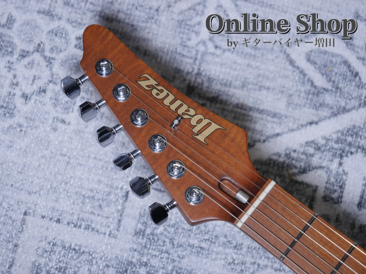 USED 2020 Ibanez Prestige AZ2402 Black Flat