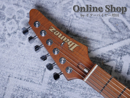 USED 2020 Ibanez Prestige AZ2402 Black Flat