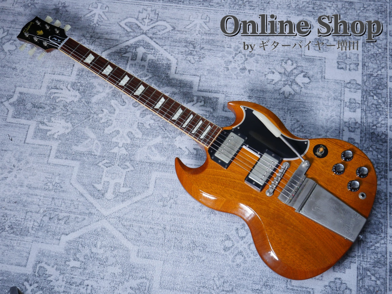 USED 2000 Gibson Custom Shop Historic Collection Les Paul SG Standard Reissue w/ Aged Hardware & Maestro Faded Cherry