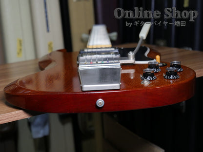 USED 2000 Gibson Custom Shop Historic Collection Les Paul SG Standard Reissue w/ Aged Hardware & Maestro Faded Cherry