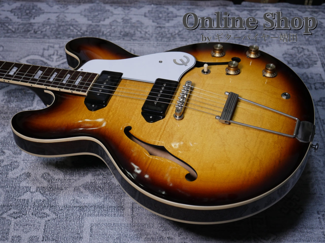 USED 2021 Epiphone USA Casino Vintage Sunburst