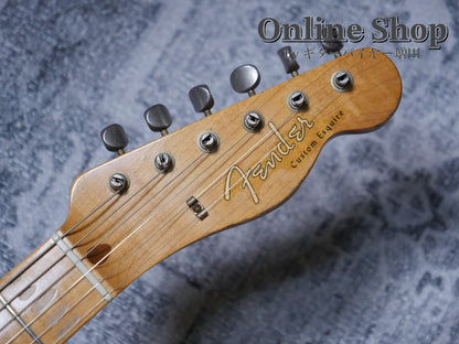 USED 2007 Fender Custom Shop TBC 1959 Custom Esquire Relic 2-Color Sunburst