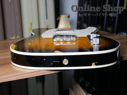 USED 2007 Fender Custom Shop TBC 1959 Custom Esquire Relic 2-Color Sunburst