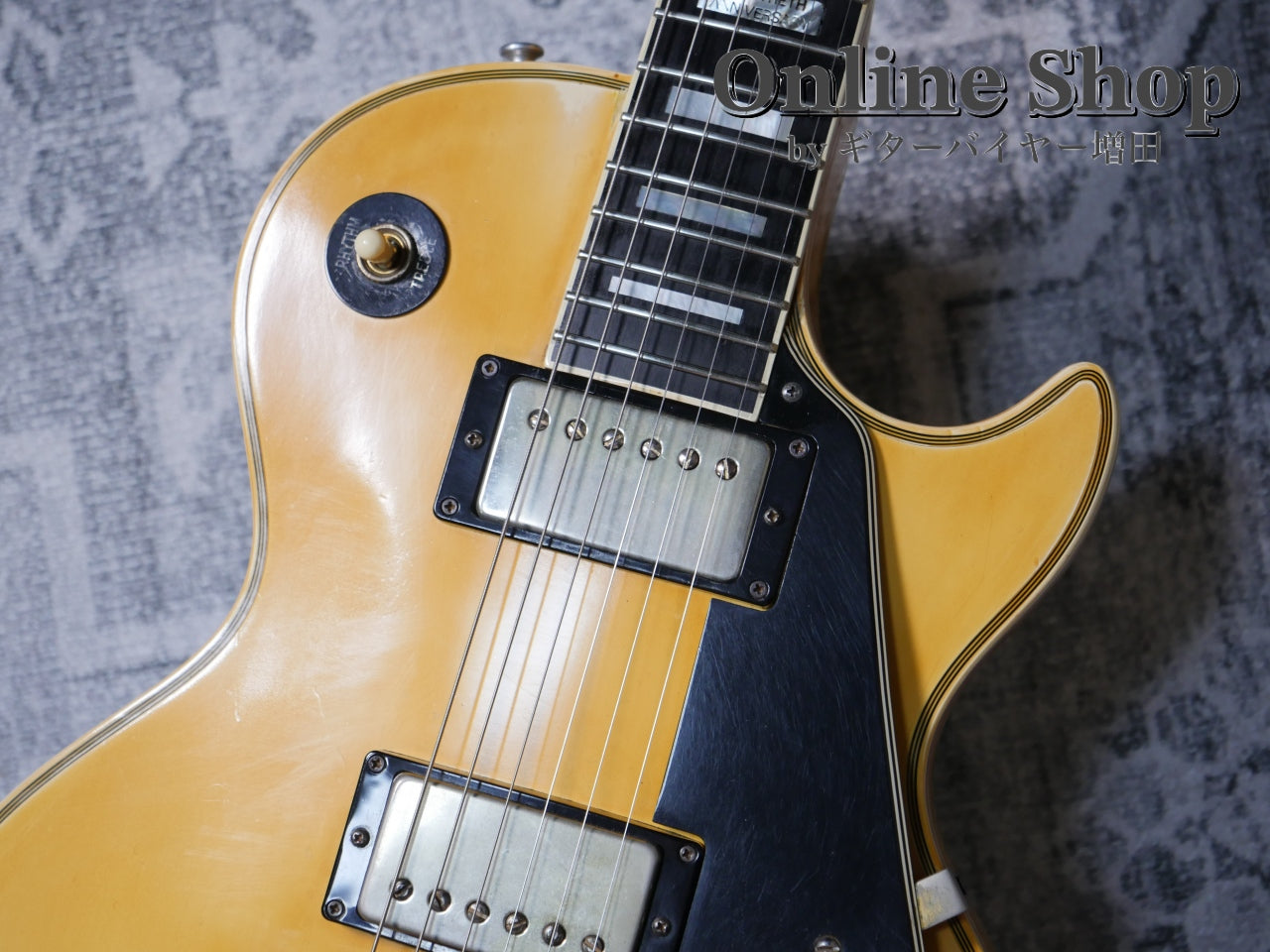 VINTAGE 1974 Gibson Les Paul Custom "TWENTIES ANNIVERSARY" Polaris White