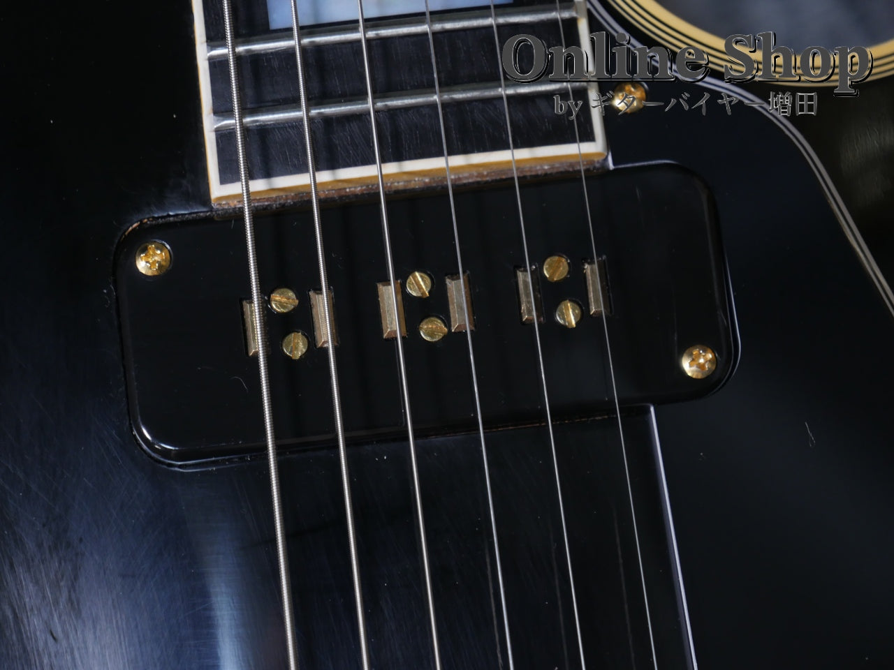 【商談中】USED 2025 Gibson Custom Shop Historic Collection 1954 Les Paul Custom Staple Pickup Reissue VOS Ebony