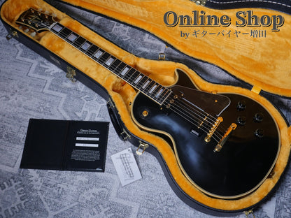 【商談中】USED 2025 Gibson Custom Shop Historic Collection 1954 Les Paul Custom Staple Pickup Reissue VOS Ebony
