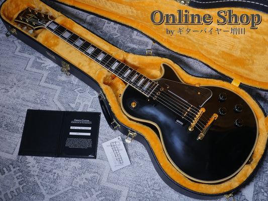【商談中】USED 2025 Gibson Custom Shop Historic Collection 1954 Les Paul Custom Staple Pickup Reissue VOS Ebony