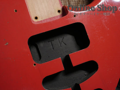 USED 2016 Fender Custom Shop MBS 1961 Stratocaster "22Frets" HSS Relic Fiesta Red by Todd Krause