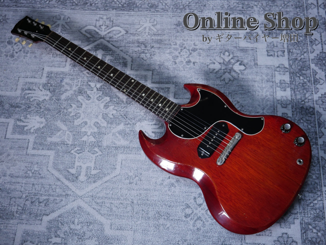 VINTAGE 1963 Gibson SG Jr. Cherry Red