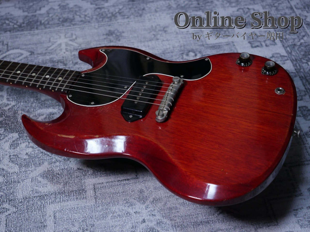 VINTAGE 1963 Gibson SG Jr. Cherry Red