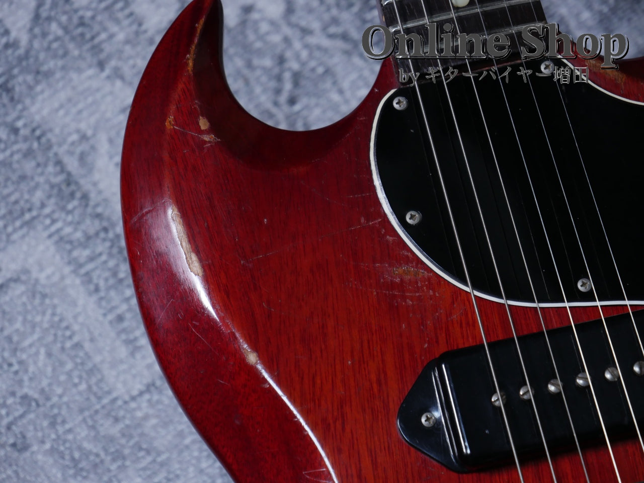 VINTAGE 1963 Gibson SG Jr. Cherry Red