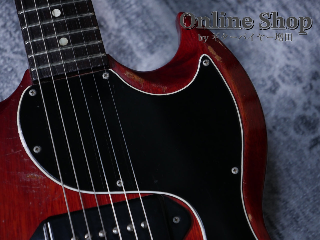 VINTAGE 1963 Gibson SG Jr. Cherry Red