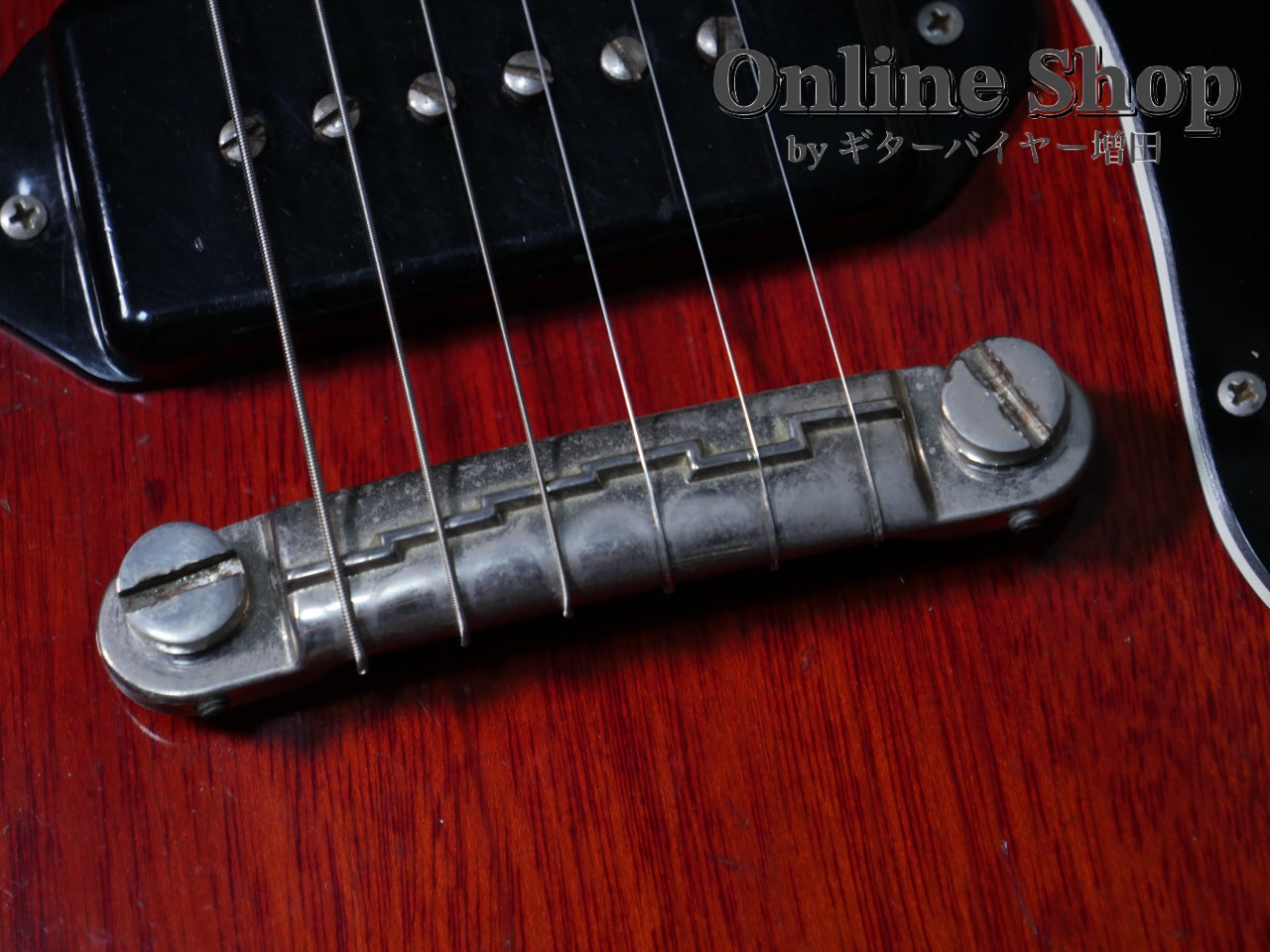 VINTAGE 1963 Gibson SG Jr. Cherry Red