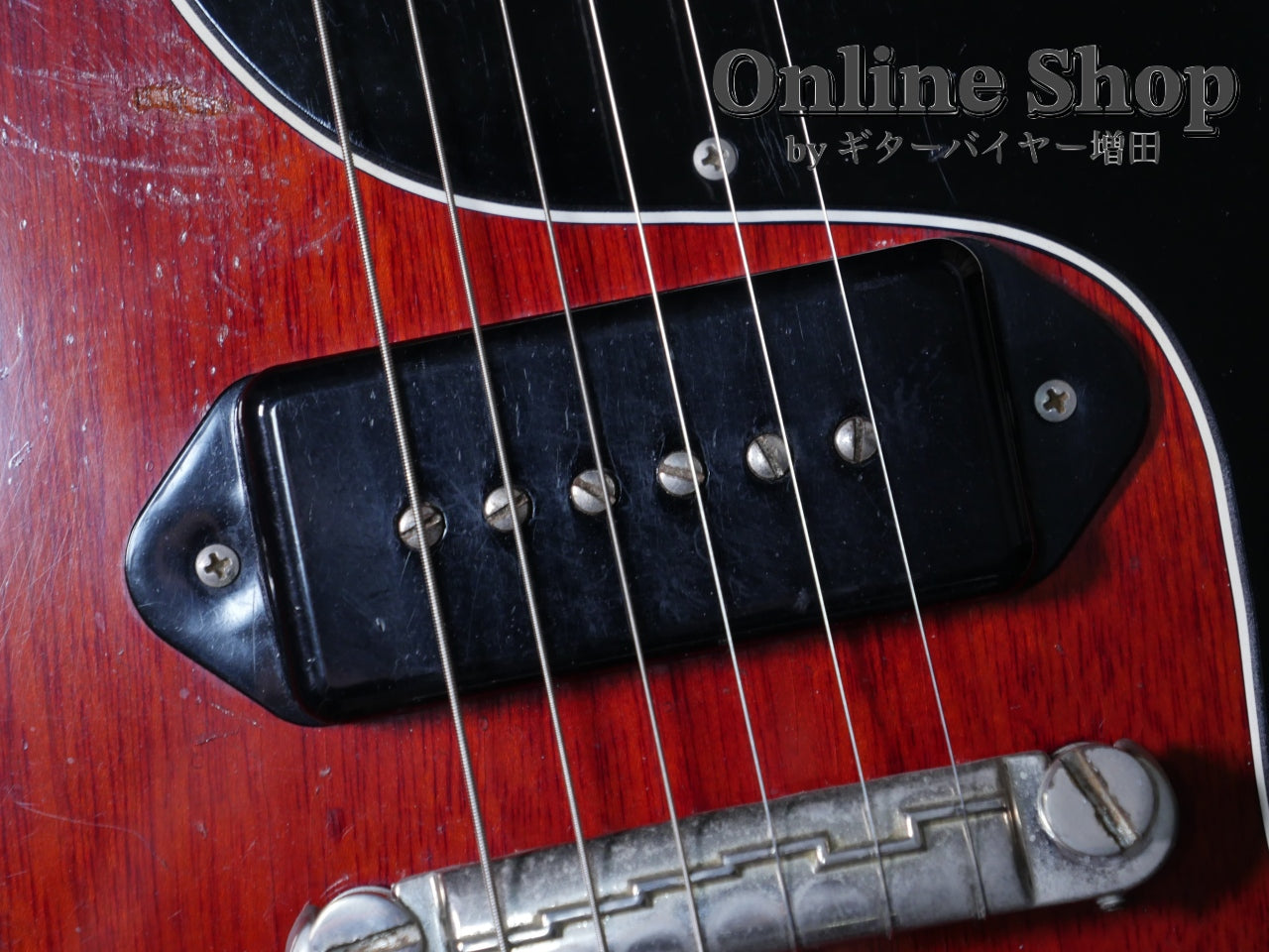 VINTAGE 1963 Gibson SG Jr. Cherry Red