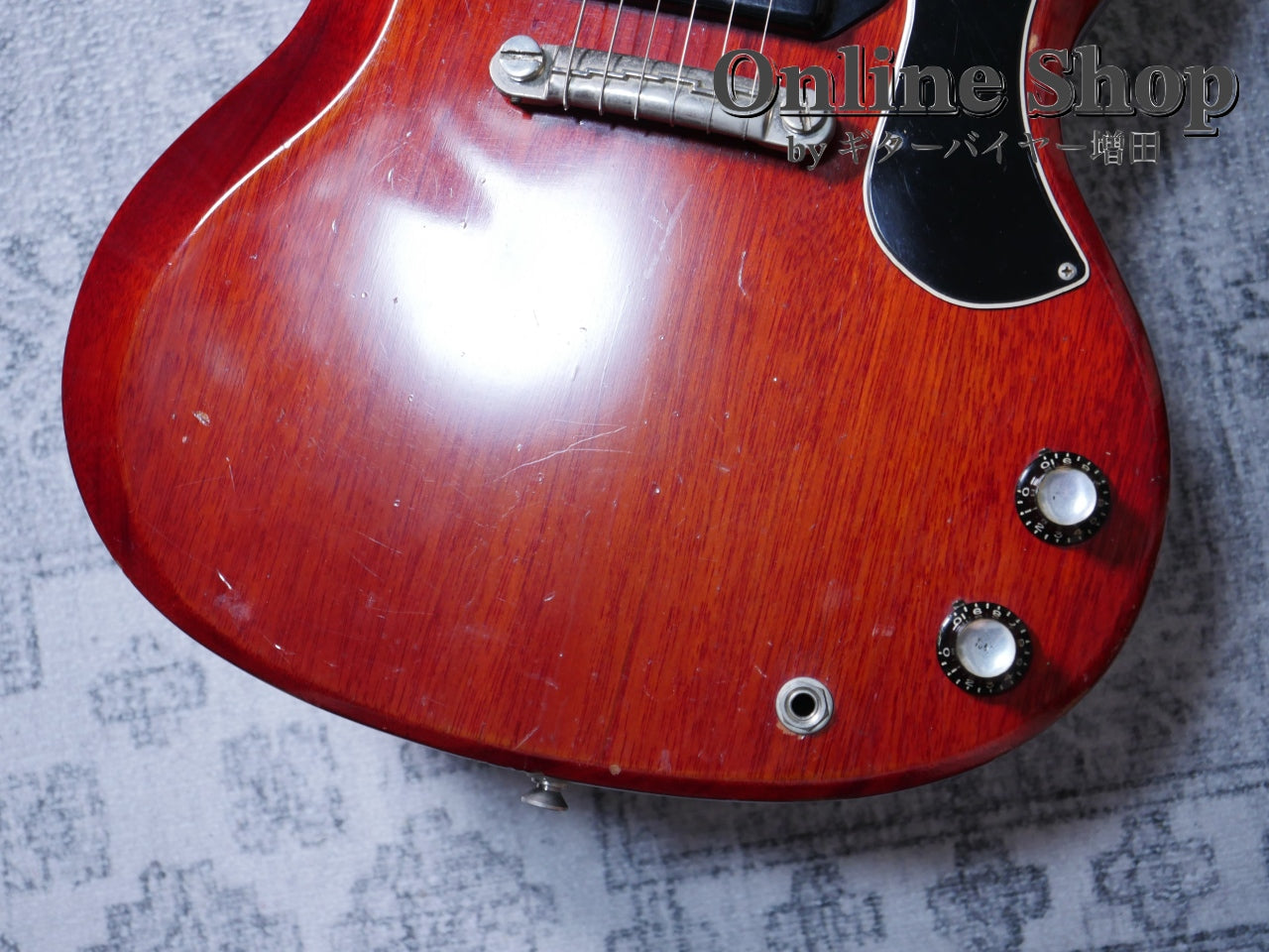 VINTAGE 1963 Gibson SG Jr. Cherry Red