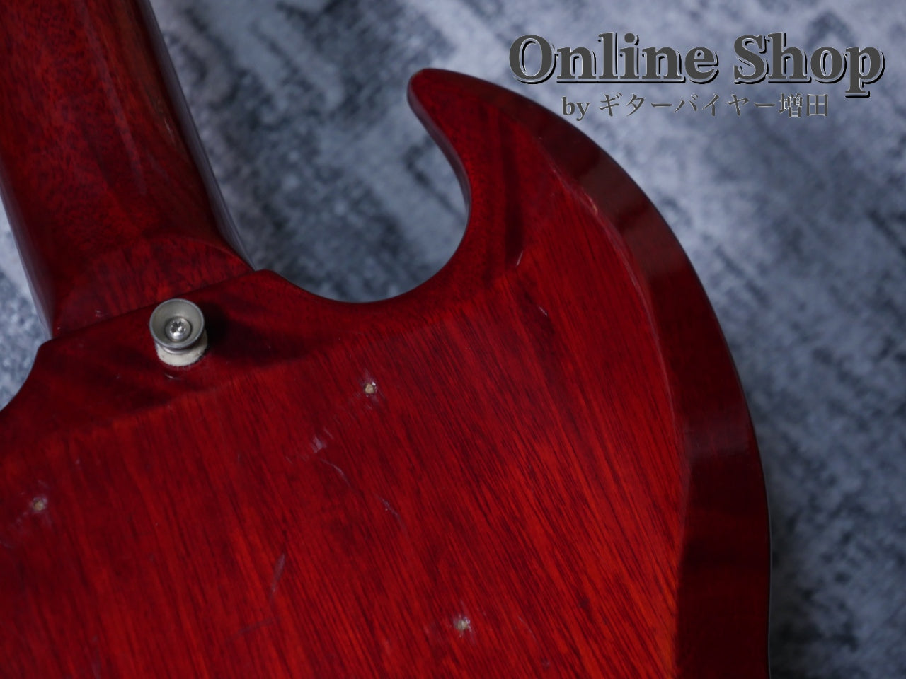 VINTAGE 1963 Gibson SG Jr. Cherry Red