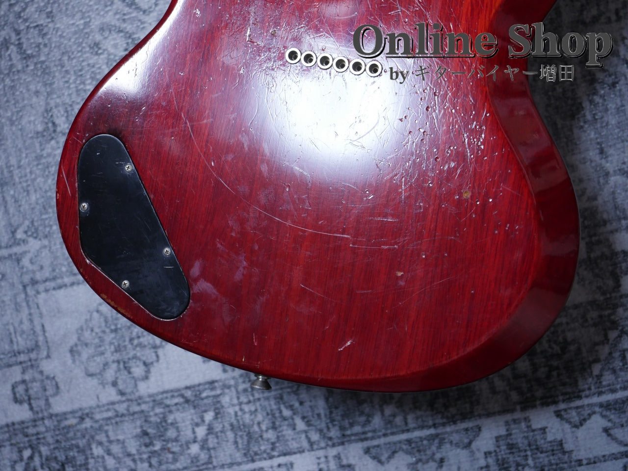 VINTAGE 1963 Gibson SG Jr. Cherry Red