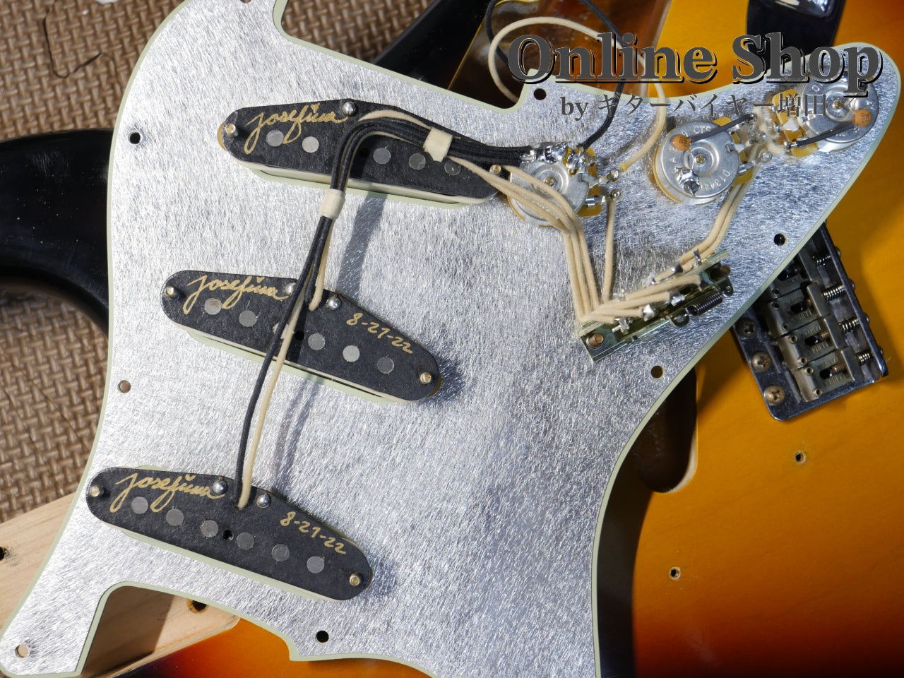 USED 2022 Fender Custom Shop MBS "Austin MacNutt" 1961 Stratocaster Journeyman Relic 3-Color Sunburst