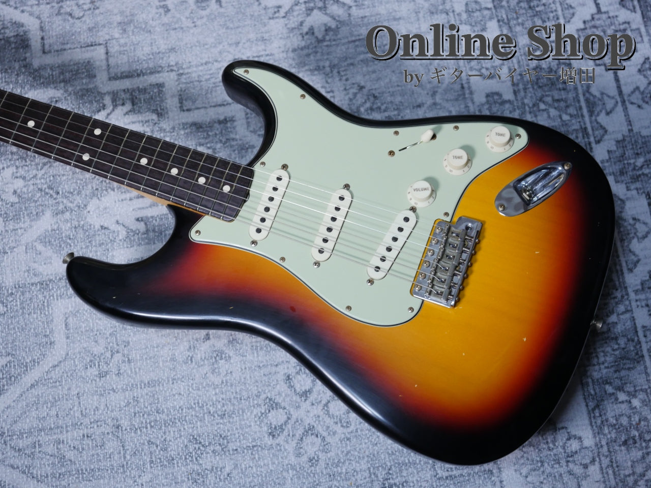 USED 2022 Fender Custom Shop MBS "Austin MacNutt" 1961 Stratocaster Journeyman Relic 3-Color Sunburst