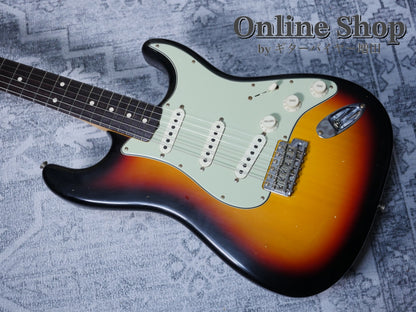 USED 2022 Fender Custom Shop MBS "Austin MacNutt" 1961 Stratocaster Journeyman Relic 3-Color Sunburst