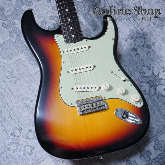 USED 2022 Fender Custom Shop MBS "Austin MacNutt" 1961 Stratocaster Journeyman Relic 3-Color Sunburst
