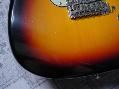 USED 2022 Fender Custom Shop MBS "Austin MacNutt" 1961 Stratocaster Journeyman Relic 3-Color Sunburst