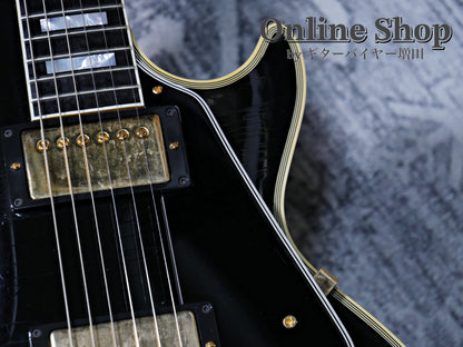 USED 2022 Gibson Custom Shop Murphy Lab 1957 Les Paul Custom Reissue Ebony 2-Pickups Ultra Light Aged
