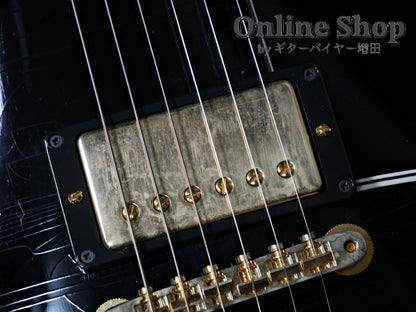 USED 2022 Gibson Custom Shop Murphy Lab 1957 Les Paul Custom Reissue Ebony 2-Pickups Ultra Light Aged