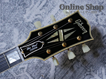 USED 2022 Gibson Custom Shop Murphy Lab 1957 Les Paul Custom Reissue Ebony 2-Pickups Ultra Light Aged