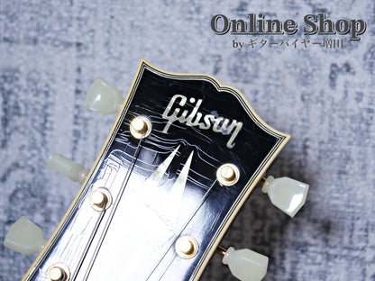 USED 2022 Gibson Custom Shop Murphy Lab 1957 Les Paul Custom Reissue Ebony 2-Pickups Ultra Light Aged