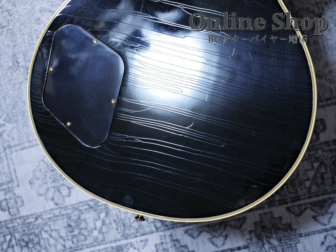 USED 2022 Gibson Custom Shop Murphy Lab 1957 Les Paul Custom Reissue Ebony 2-Pickups Ultra Light Aged
