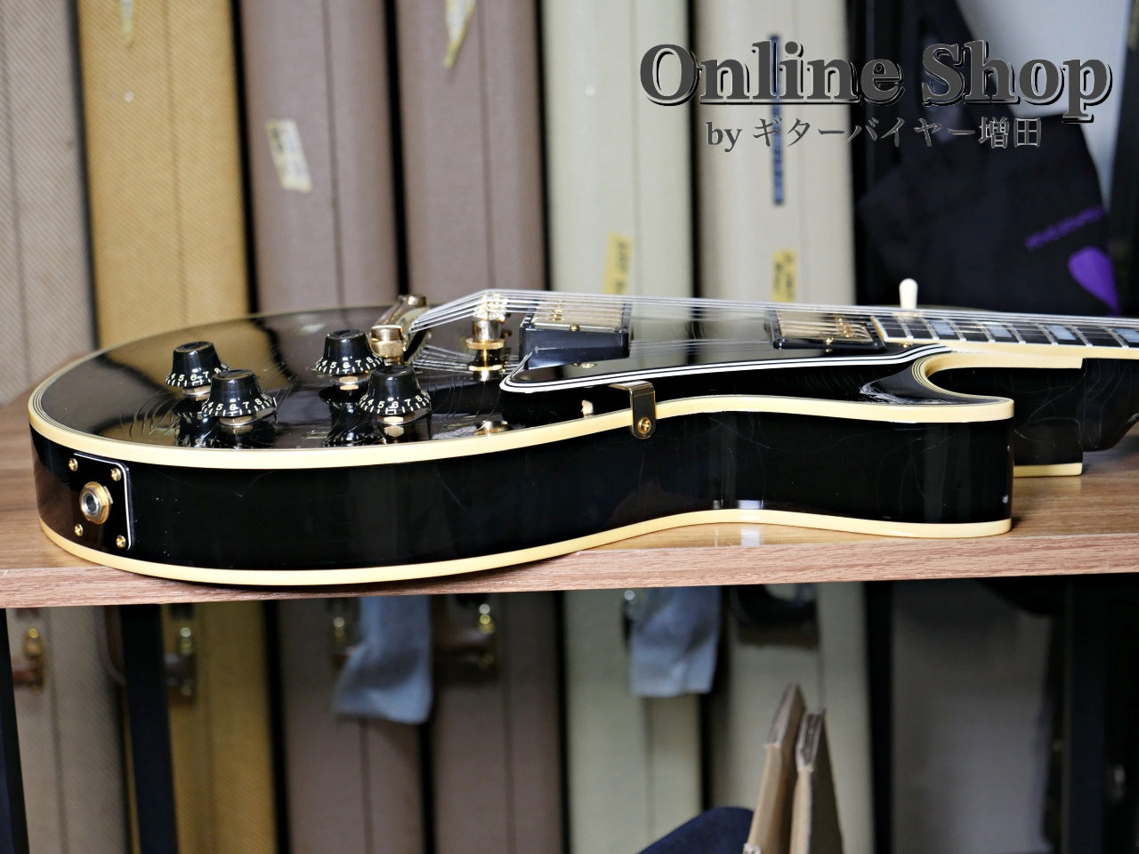 USED 2022 Gibson Custom Shop Murphy Lab 1957 Les Paul Custom Reissue Ebony 2-Pickups Ultra Light Aged