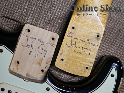 USED 2008 Fender Custom Shop MBS "John Cruz" 1961 Stratocaster Relic "Abigail Ybarra" 2-Color Sunburst